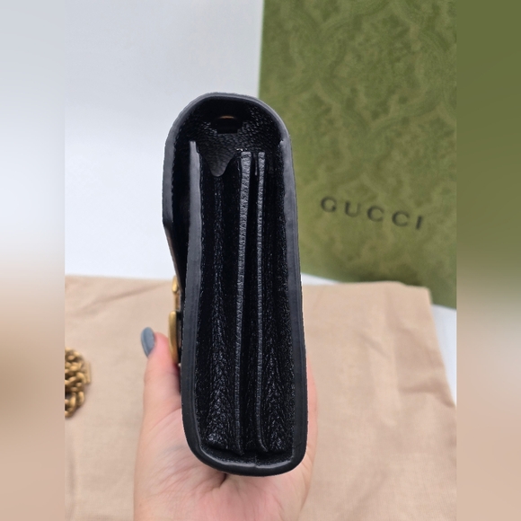 ❌️❌️SOLD❌️❌️25A❤️ NWT Gucci GG Marmont Wallet on Chain - Picture 11 of 11